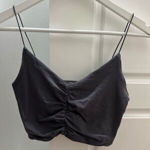 🩷3 for $20🩷Garage Tank Top Crop Top (Size Small) In Colour Dark Purple.